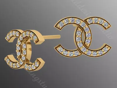 Earrings od78 3D print model