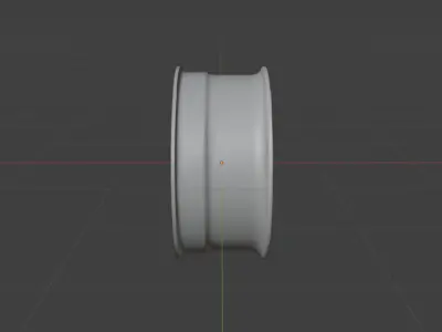 Sport Rim Low-poly 3D model
