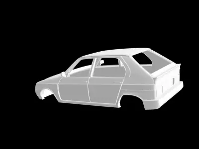 Citroen visa Chrono 3D print model