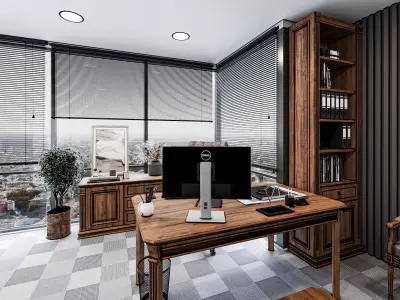 Law Office Design 3D model