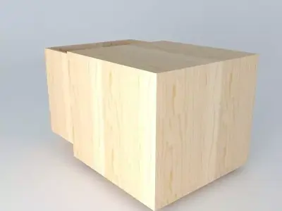 created and box for toys Free 3D model