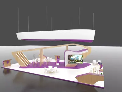 STAND DESIGN  3D model