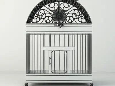 Belinita Decorative Cage by ZARA HOME 3D model