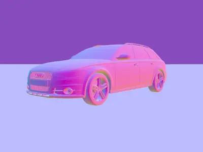 AUDI car 3D model