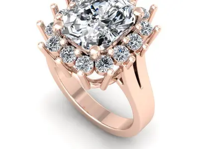 CAD-2072-Ring 3D print model