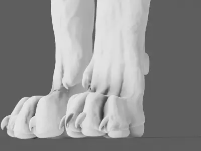 Lion 3D Model animal 3D model