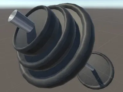 Dumbells Free 3D model