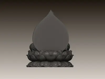 BUDDHA STATUE STL MODEL 3D print model
