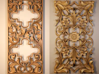 Ornament 3D Model-vol11 3D model