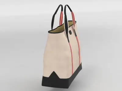T Anthony Boating Tote Shopper Bag 3D model