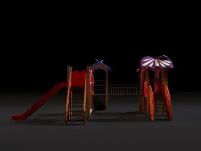 Childrens play complex 3D model get