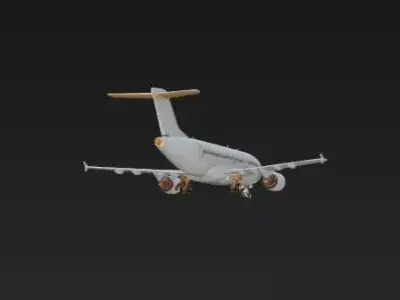 Luxury Private Jet Holiday Tour 3D Model Int 3D print model