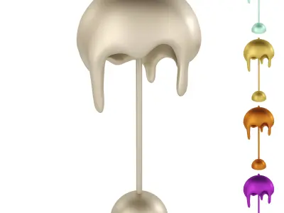 Candy table lamp by mainguilty 3D model