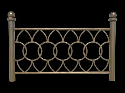 Railing  Pack 3D model
