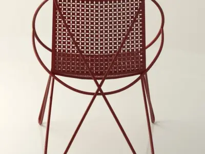 Vintage mid century Chair 3D model
