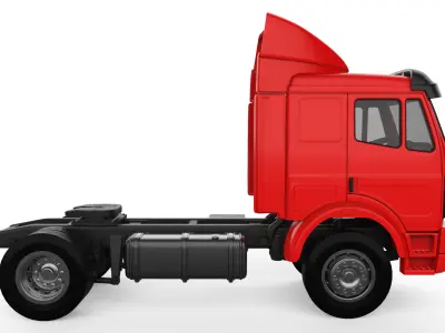 3Dprintable truck benz  SK Series low roof Cab   3D print model