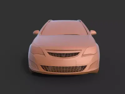 Opel Astra Tourer 3D print model