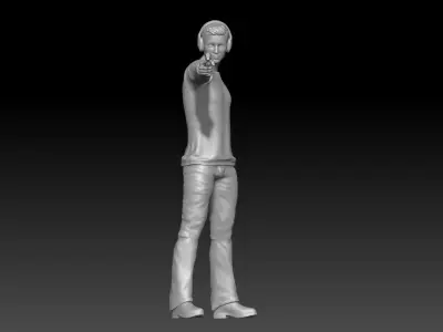 Shooting Range boy 2 3D print model