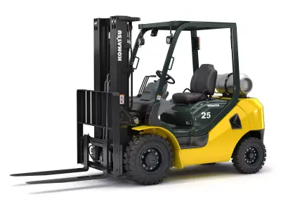 Forklift Komatsu BX50 3D model