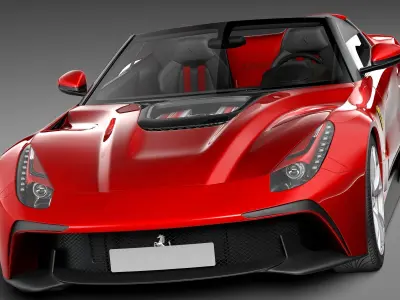 Ferrari F12 TRS Roadster 2014 3D model