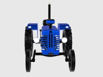 Tractor 3D model 3D model