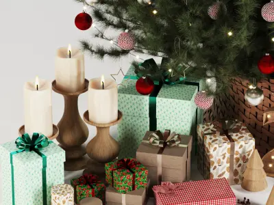 Christmas tree 2022 3D model