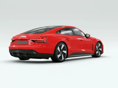 Audi e-tron GT quattro 2022 3D model