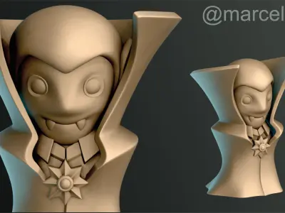 Classic Monsters - Halloween Decoration 3D print model