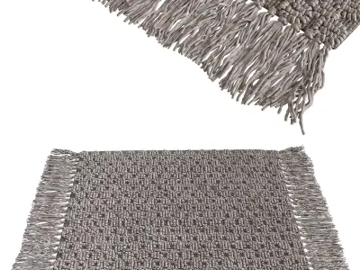 JYSK Tomelilla Bath Mat 3D model