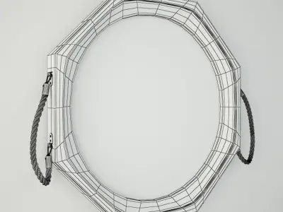 Garrett Wall Mirror 3D model