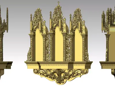 Catholic Altar V3 3D print model