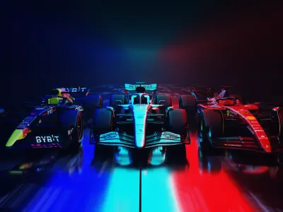 Pack f1 2022 Redbull Mercedes Ferrari