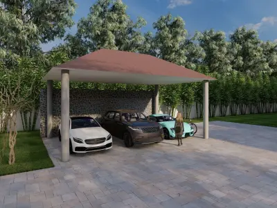 Bungalow Design 3D model