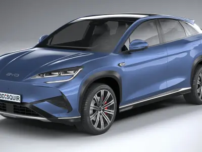 BYD Sealion 7 2025 3D model