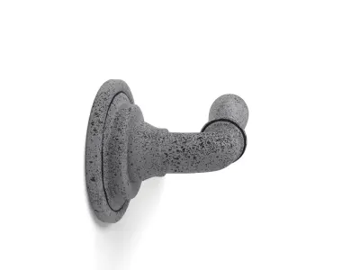 Door Handle Interior Fumed Brass 3D model