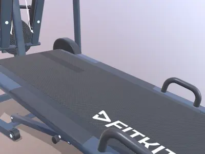 Treadmill 3D model