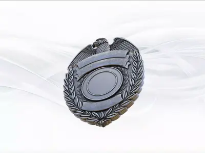 Badge Plaque 3D print model