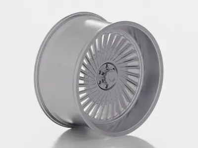 Chille Amani Forged Rims Low-poly 3D model