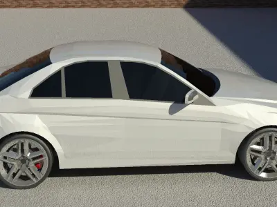 Mercedes-Benz C-Class W204  3D model