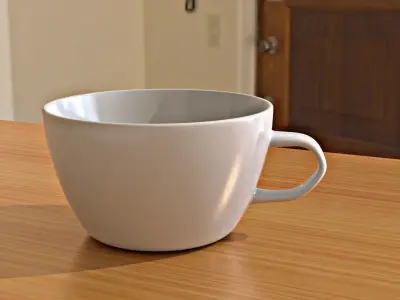 Coffee Cup Free low-poly 3D model