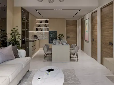 Kitchen Modern Blender-Fbx -Obj  3D model