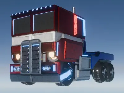 cybertronian optimus prime Free 3D model