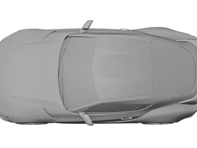 Toyota Supra 3D print model