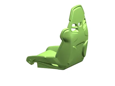 Car Seat 3D print model