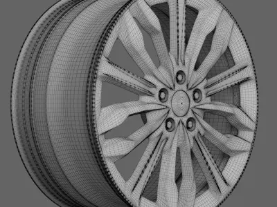 Kia Cadenza-K7-Rim-19-Inch 3D model
