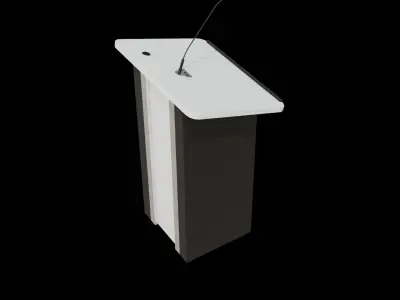 Borro Podium 3D model