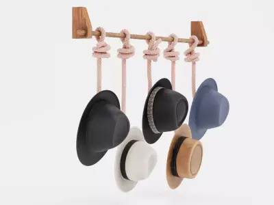 -Hat Wall Decoration- 3D model
