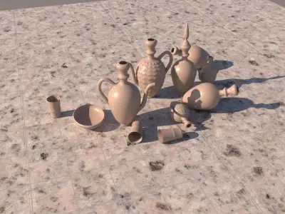 Art samples 3D print model