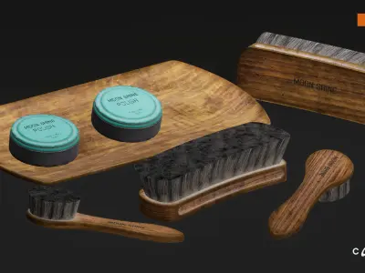 Home Interior Pack - Home props Low-poly 3D model