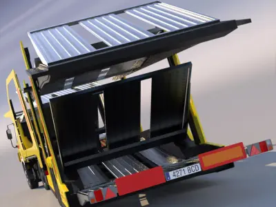 DAF CF Car Transporter 3D model